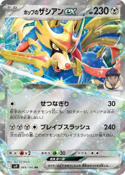 Zacian ex de Nabil 069/100